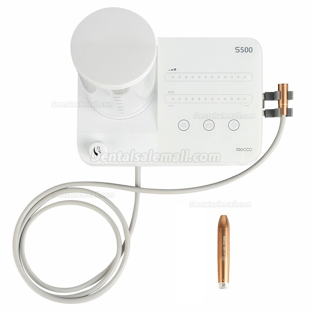 Mecco S500 Dental Ultrasonic Scaler with LED Light & 800ml Water Reservoir